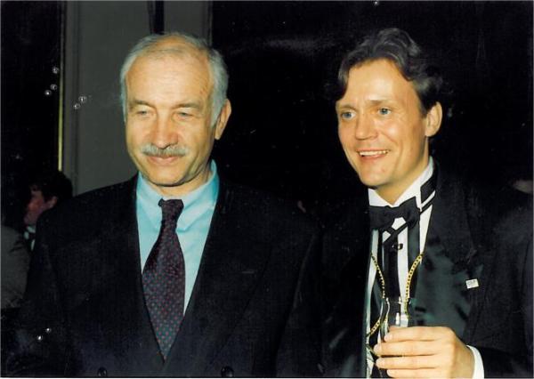 Mit Armin Müller-Stahl 1993
