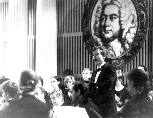 Staatsexamen am 12.06.1983 als Didimus in Händels "Theodora" anlässlich der 32. Händelfestspiele der DDR in Halle.