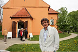 vor der Ribbecker Kirche (02.05.2010)
